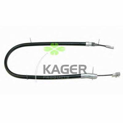 Трос, стояночная тормозная система KAGER 19-1249