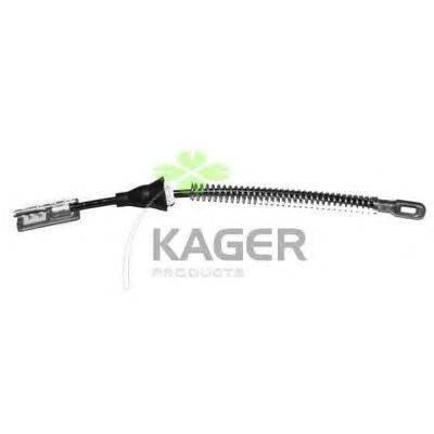 Трос, стояночная тормозная система KAGER 19-6389