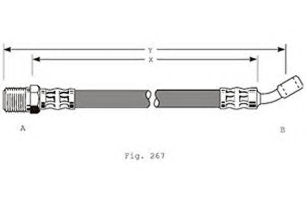 Тормозной шланг GIRLING 9004147