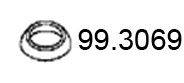 Уплотнительное кольцо, труба выхлопного газа ASSO 993069