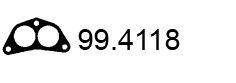 Прокладка, труба выхлопного газа ASSO 99.4118