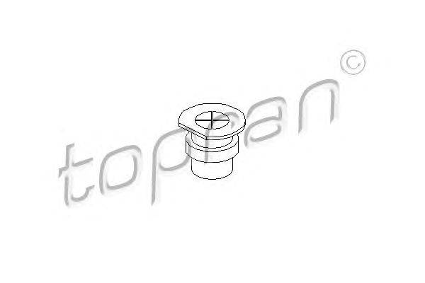 Пробка, фланец охлаждающей жидкости TOPRAN 107135
