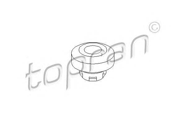 Подвеска, радиатор TOPRAN 108 029