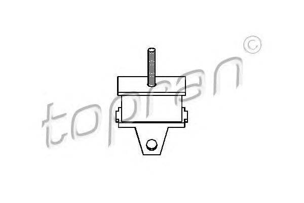 Подвеска, двигатель TOPRAN 101 549