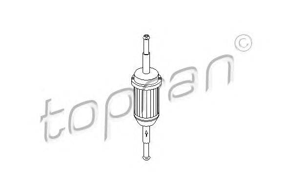 Топливный фильтр TOPRAN 103 250