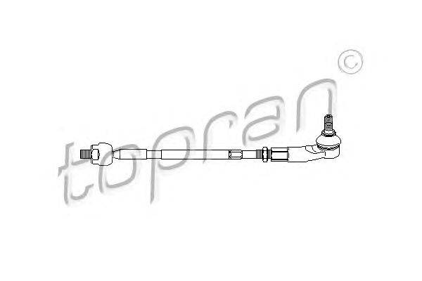 Поперечная рулевая тяга TOPRAN 110 511