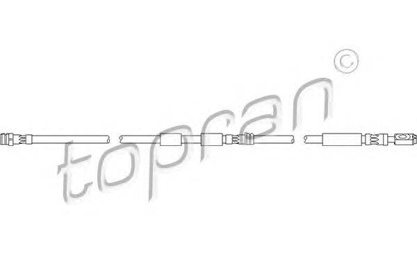 Тормозной шланг TOPRAN 110393
