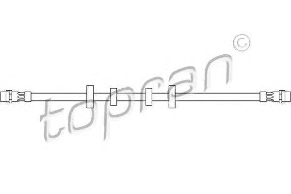Тормозной шланг TOPRAN 108 914