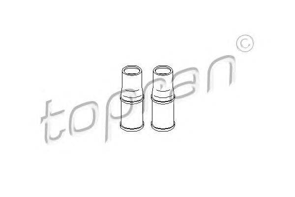 Ремкомплект, тормозной суппорт TOPRAN 110677