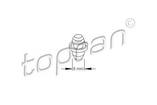 Пружинный зажим TOPRAN 111489