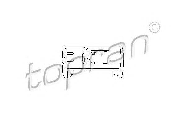 Регулировочный элемент, регулировка сидения TOPRAN 102673