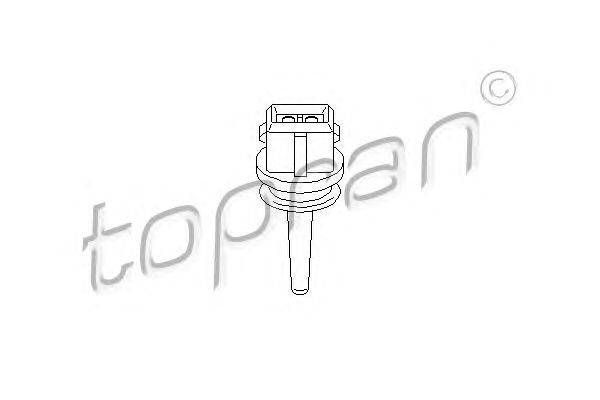 Датчик, температура впускаемого воздуха TOPRAN 206 875