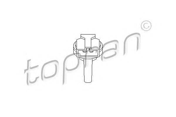 Термовыключатель, вентилятор радиатора TOPRAN 111033