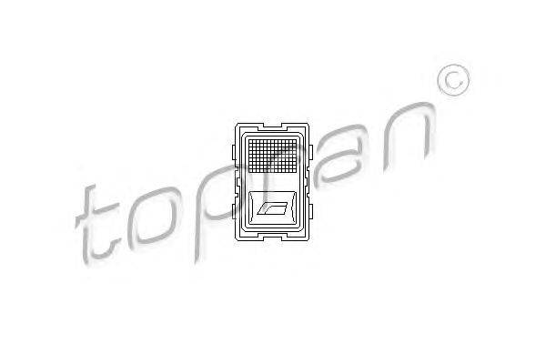 Выключатель, стеклолодъемник TOPRAN 107555