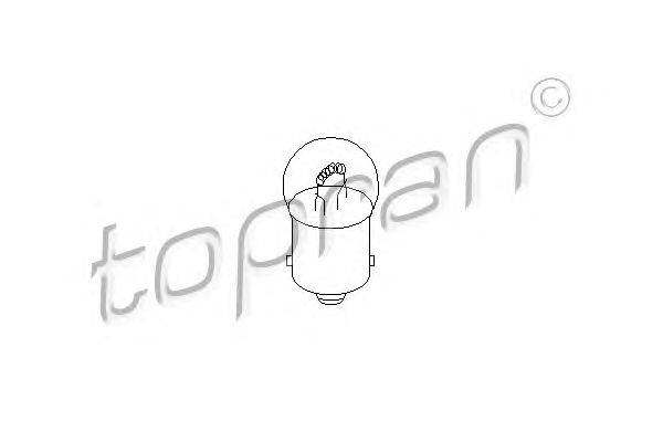 Лампа накаливания, задняя противотуманная фара TOPRAN 104 489