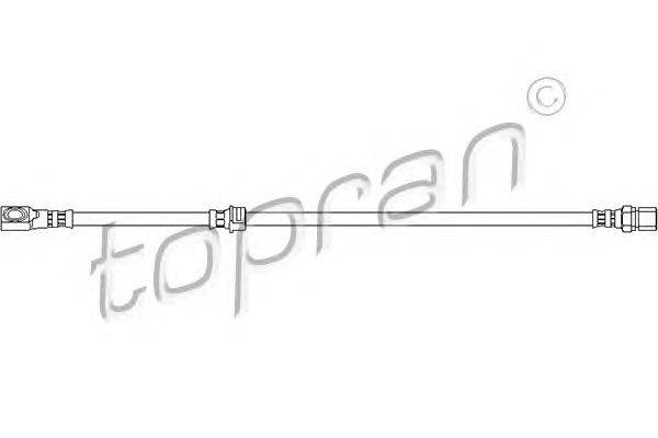 Тормозной шланг TOPRAN 206118