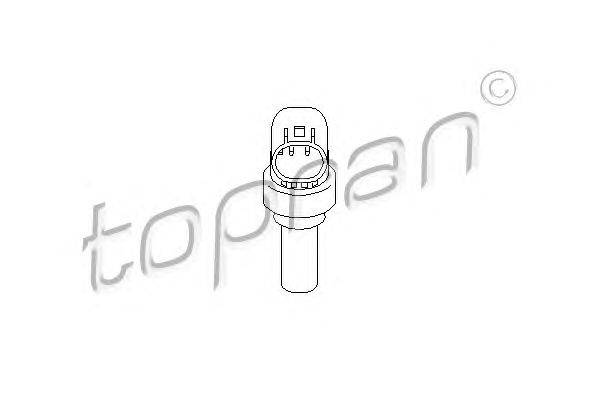 Датчик, температура охлаждающей жидкости TOPRAN 400873