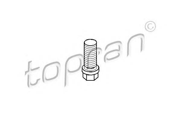 Резьбовая пробка, маслянный поддон TOPRAN 400 304