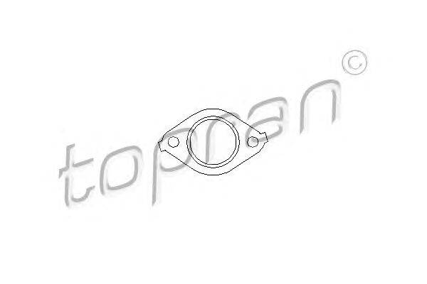 Прокладка, выпускной коллектор TOPRAN 500840