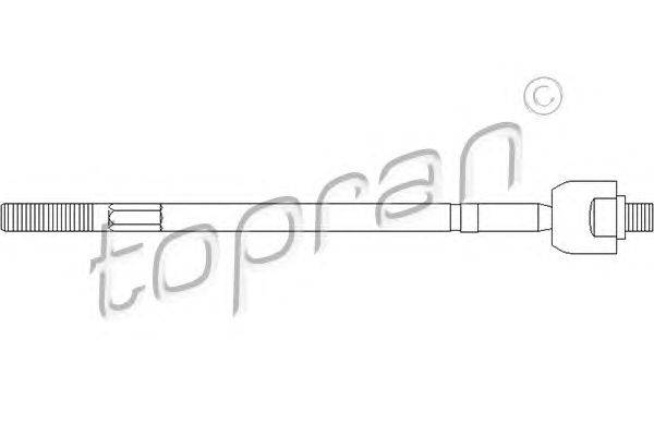 Осевой шарнир, рулевая тяга TOPRAN 720 401