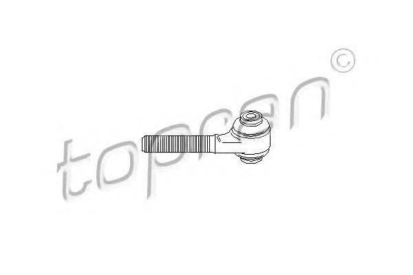 Отверстие рычага, поперечная рулевая тяга TOPRAN 720413
