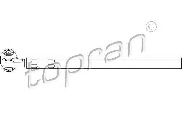 Отверстие рычага, поперечная рулевая тяга TOPRAN 720414
