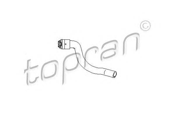 Шланг радиатора TOPRAN 207687