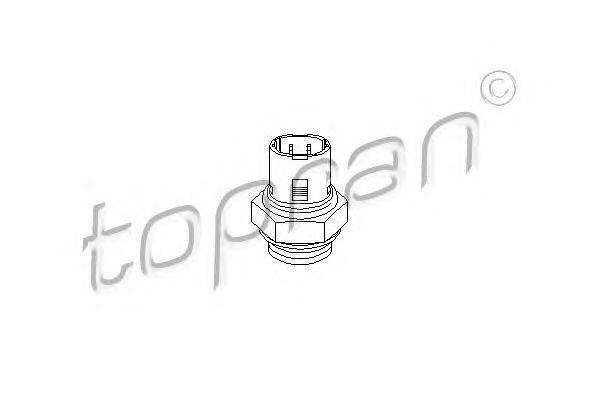 Термовыключатель, вентилятор радиатора TOPRAN 207 835