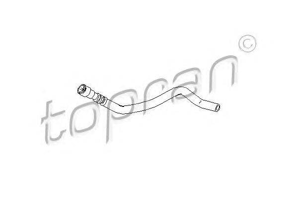 Гидравлический шланг, рулевое управление TOPRAN 501 732