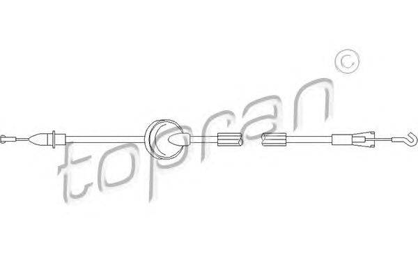 Система управления ручки двери TOPRAN 113425