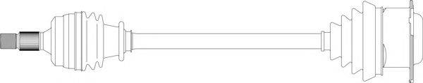 Приводной вал GENERAL RICAMBI CI3005