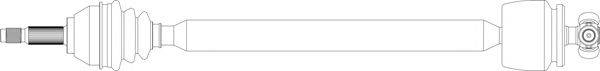 Приводной вал GENERAL RICAMBI FI3006
