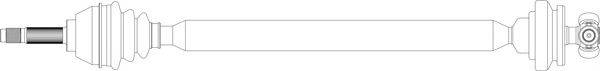 Приводной вал GENERAL RICAMBI FI3021
