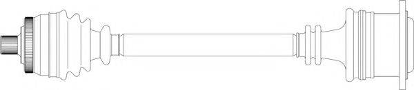 Приводной вал GENERAL RICAMBI WW3218