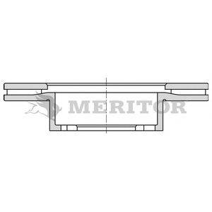 Тормозной диск MERITOR MBR6021