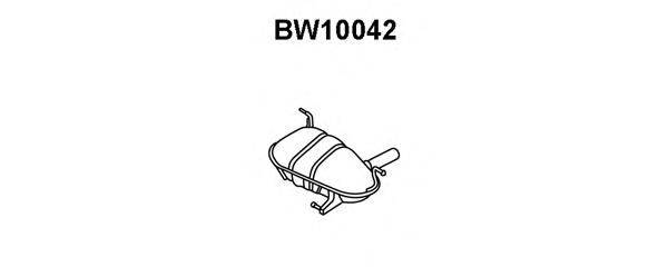 Глушитель выхлопных газов конечный VENEPORTE BW10042