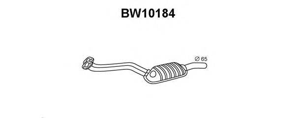 Предглушитель выхлопных газов VENEPORTE BW10184