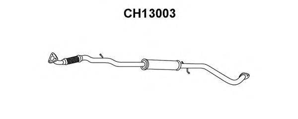 Предглушитель выхлопных газов VENEPORTE CH13003