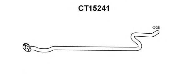 Труба выхлопного газа VENEPORTE CT15241