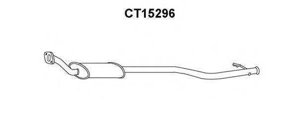 Предглушитель выхлопных газов VENEPORTE CT15296