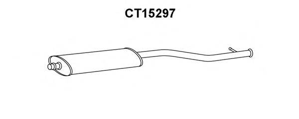 Предглушитель выхлопных газов VENEPORTE CT15297