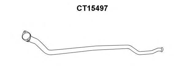 Труба выхлопного газа VENEPORTE CT15497