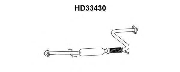 Предглушитель выхлопных газов VENEPORTE HD33430