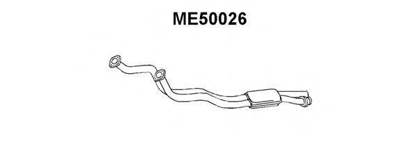 Предглушитель выхлопных газов VENEPORTE ME50026