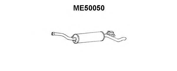Глушитель выхлопных газов конечный VENEPORTE ME50050
