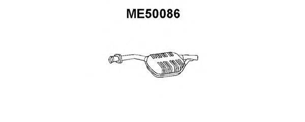 Средний глушитель выхлопных газов VENEPORTE ME50086