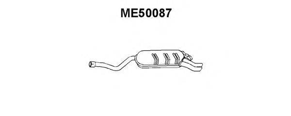 Глушитель выхлопных газов конечный VENEPORTE ME50087