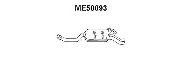 Глушитель выхлопных газов конечный VENEPORTE ME50093