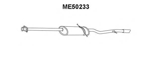 Глушитель выхлопных газов конечный VENEPORTE ME50233