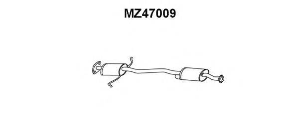 Предглушитель выхлопных газов VENEPORTE MZ47009